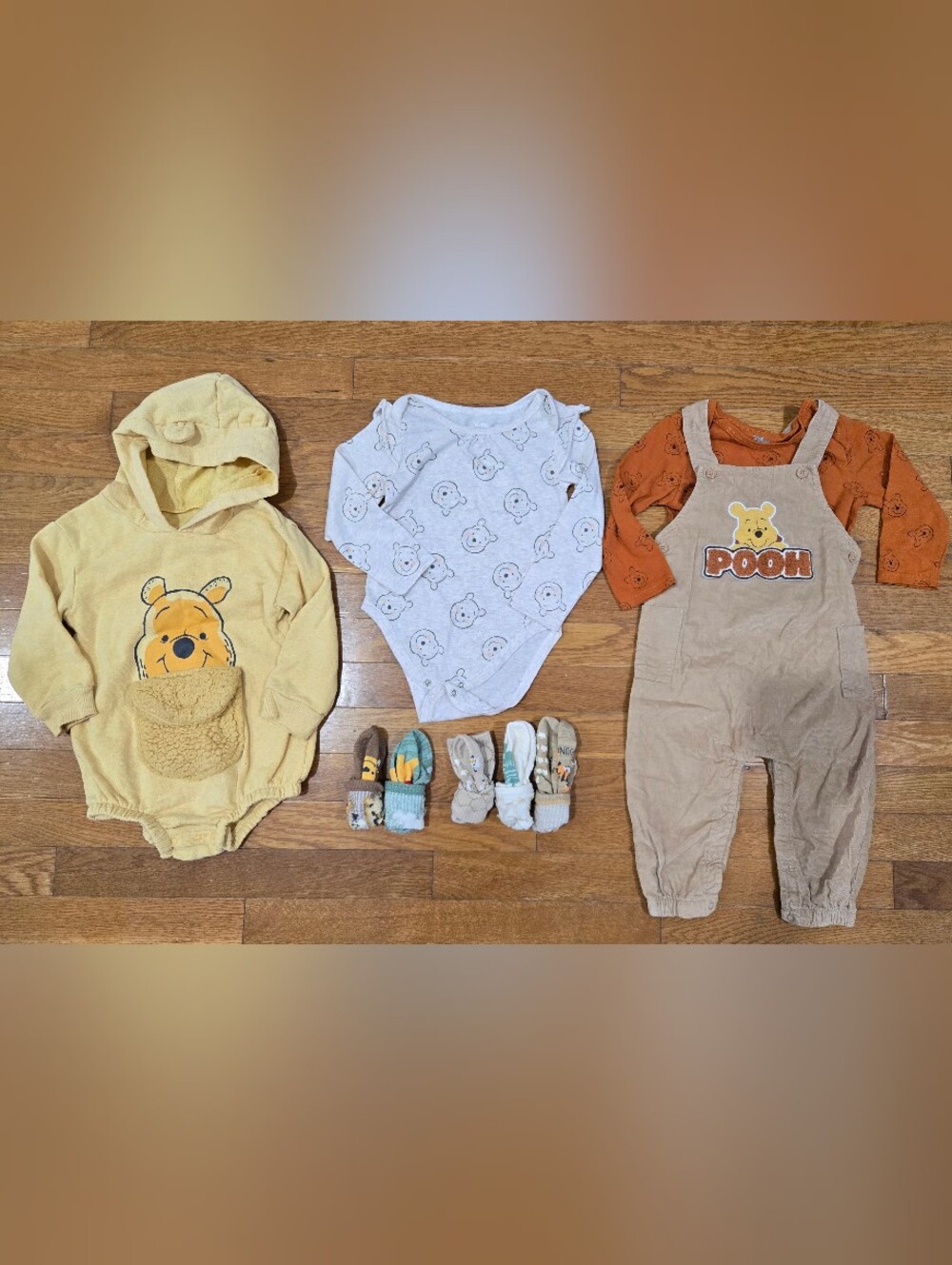 Winnie the Pooh Baby Winter Clothes Bundle Size 24m